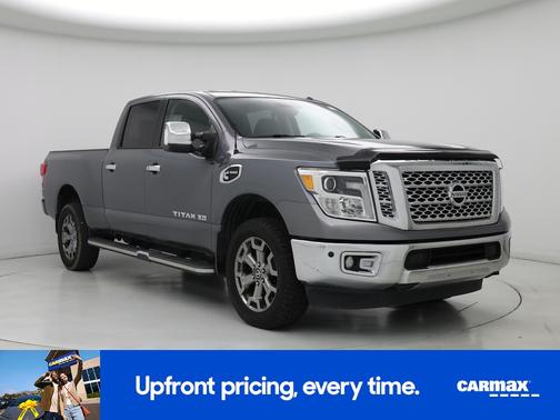 Gray 2018 Nissan Titan XD Platinum Reserve