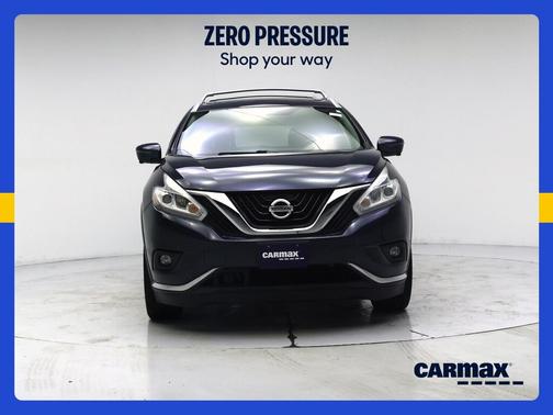 Blue 2018 Nissan Murano Platinum