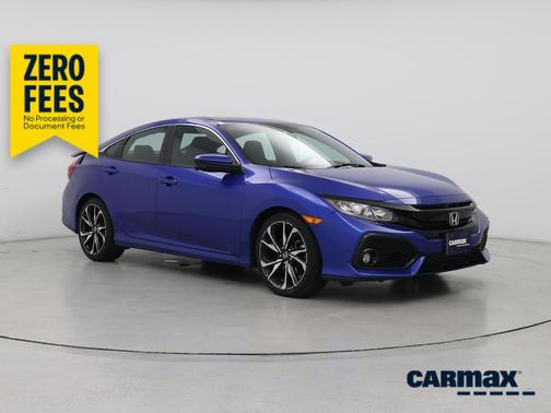 Blue 2018 Honda Civic SI