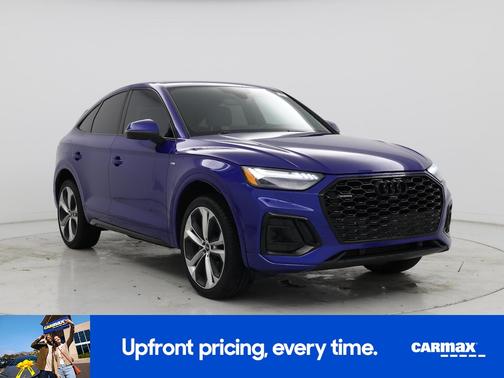 Blue 2022 Audi Q5 Sportback S-Line Prestige
