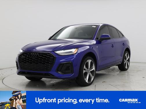 Blue 2022 Audi Q5 Sportback S-Line Prestige