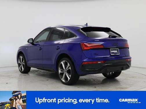 Blue 2022 Audi Q5 Sportback S-Line Prestige