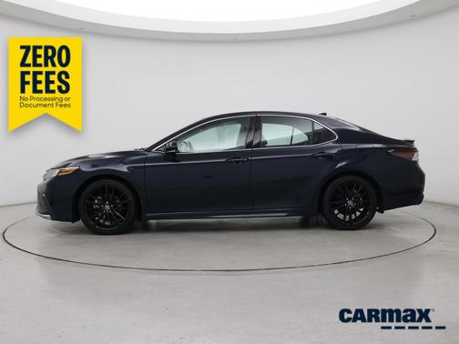 Blue 2021 Toyota Camry XSE