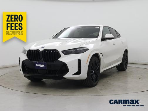 White 2024 BMW X6 xDrive40i