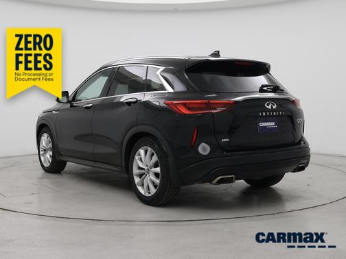 Black 2019 INFINITI QX50 Essential
