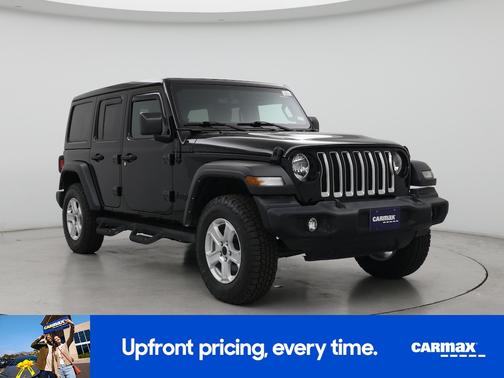 Black 2022 Jeep Wrangler Unlimited Sport S