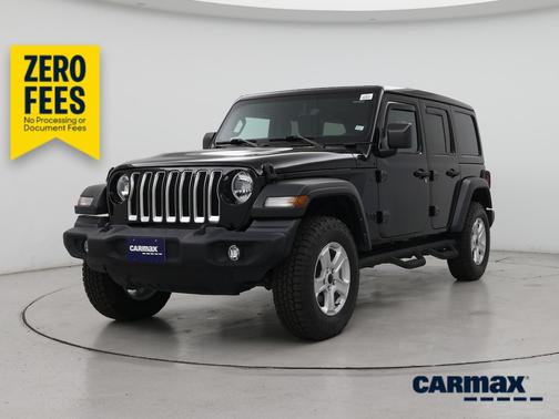 Black 2022 Jeep Wrangler Unlimited Sport S