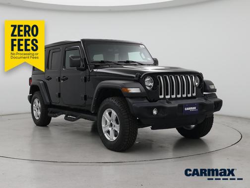 Black 2022 Jeep Wrangler Unlimited Sport S