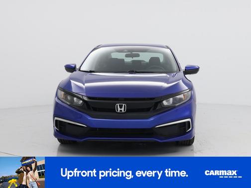 Blue 2021 Honda Civic LX