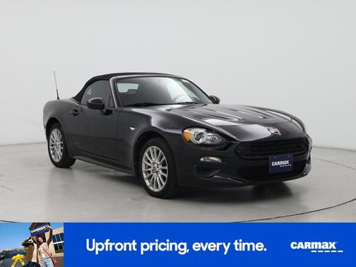 Black 2017 FIAT 124 Spider Classica