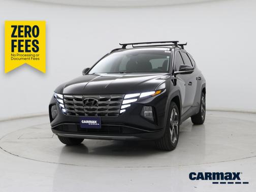 Black 2022 Hyundai TUCSON Limited
