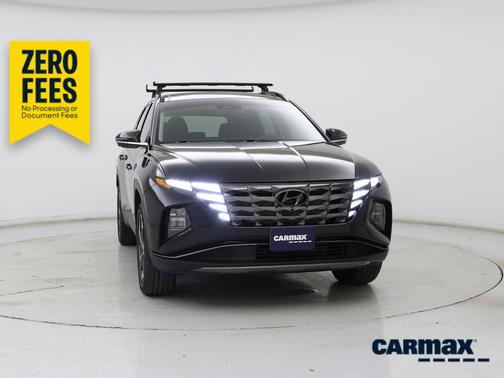Black 2022 Hyundai TUCSON Limited