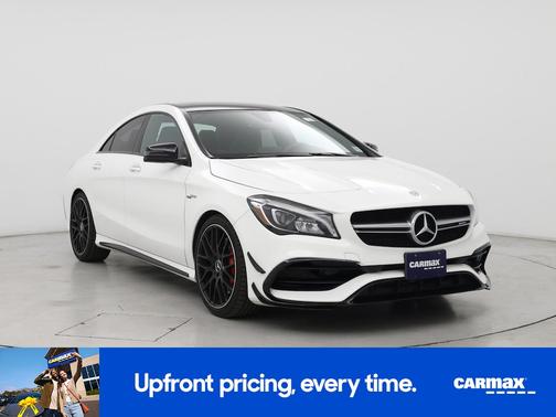 White 2019 Mercedes-Benz AMG CLA 45