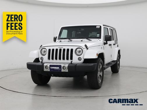 White 2017 Jeep Wrangler Unlimited Sahara