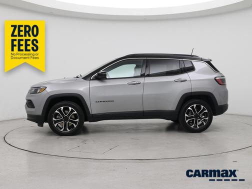 Gray 2023 Jeep Compass Limited
