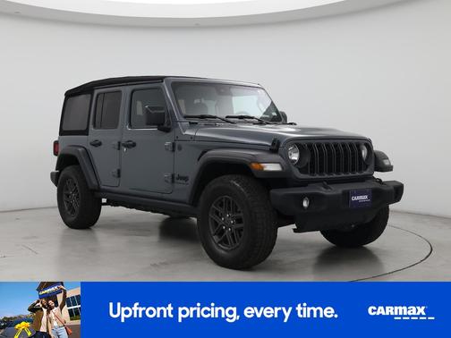 Gray 2024 Jeep Wrangler Sport S
