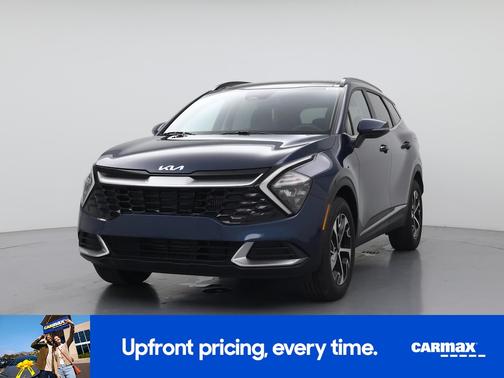 Blue 2023 Kia Sportage Hybrid EX