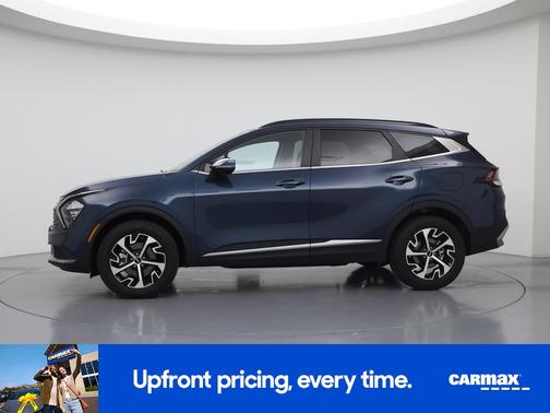 Blue 2023 Kia Sportage Hybrid EX