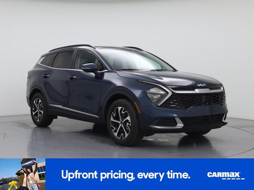 Blue 2023 Kia Sportage Hybrid EX