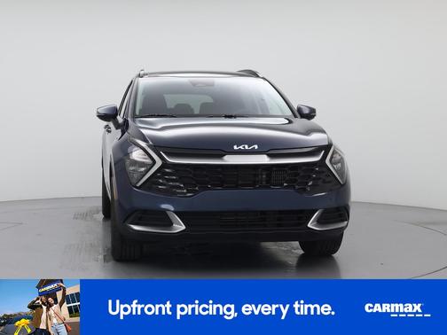 Blue 2023 Kia Sportage Hybrid EX