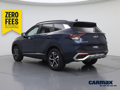 Blue 2023 Kia Sportage Hybrid EX