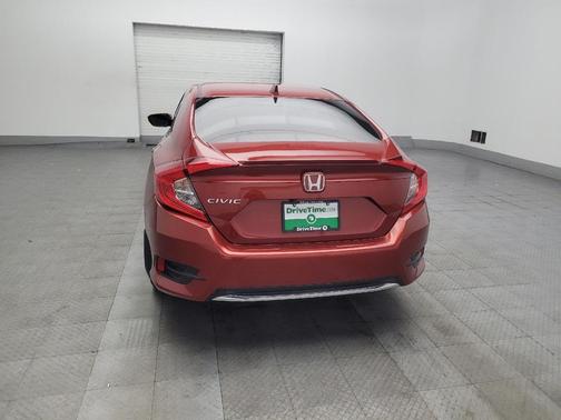 Orange 2019 Honda Civic EX