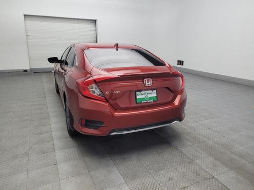 Orange 2019 Honda Civic EX