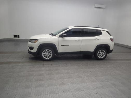 White Clearcoat 2018 Jeep Compass Sport