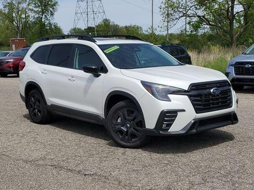 Crystal White Pearl 2026 Subaru Ascent Onyx Edition Touring