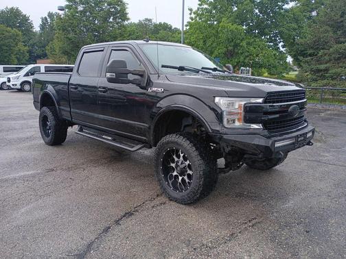 Shadow Black 2018 Ford F-150 Lariat