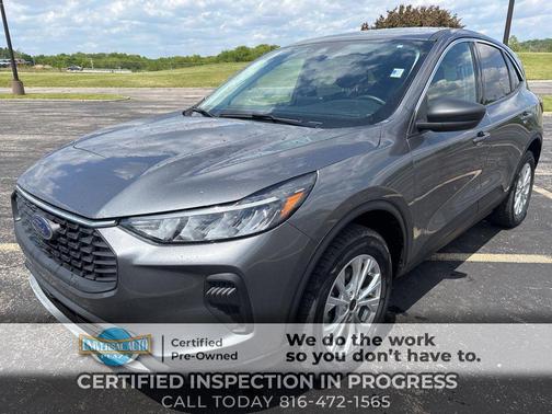 Carbonized Gray Metallic 2024 Ford Escape Active