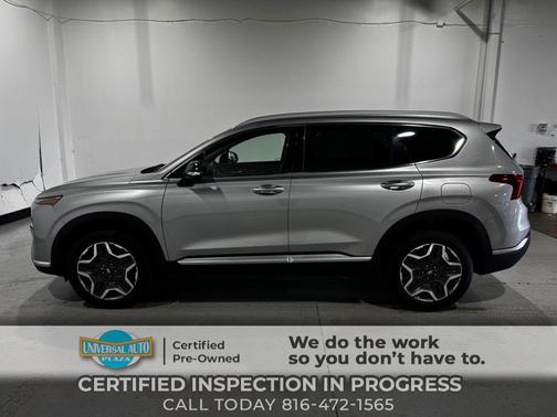 Shimmering Silver Pearl 2023 Hyundai SANTA FE Limited