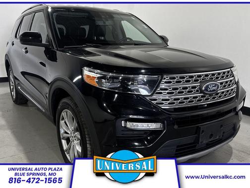 Black Metallic 2024 Ford Explorer Limited