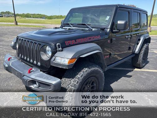 Black Clearcoat 2021 Jeep Wrangler Unlimited Rubicon