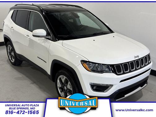 White Clearcoat 2018 Jeep Compass Limited