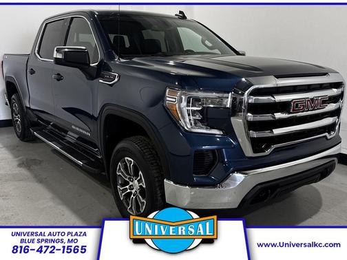 Pacific Blue Metallic 2019 GMC Sierra 1500 SLE