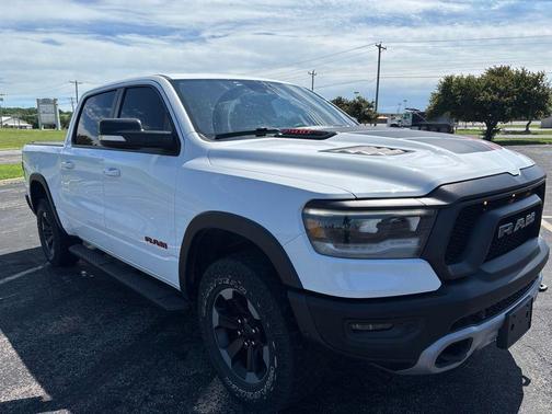 Bright White Clearcoat 2020 RAM 1500 Rebel