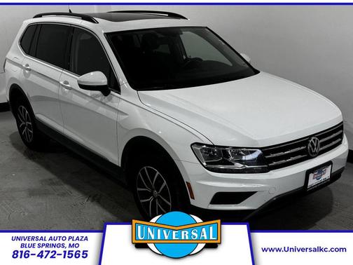 White 2020 Volkswagen Tiguan 2.0T SE 4MOTION