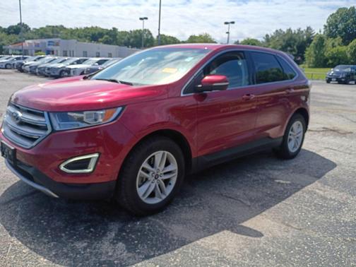 Ruby Red Metallic 2017 Ford Edge SEL