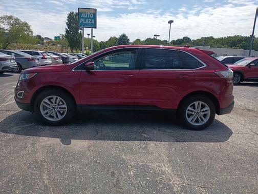 Ruby Red Metallic 2017 Ford Edge SEL