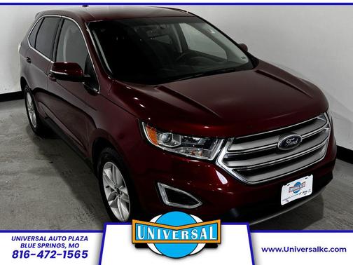 Ruby Red Metallic 2017 Ford Edge SEL