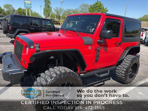 Firecracker Red Clear Coat 2015 Jeep Wrangler Sport