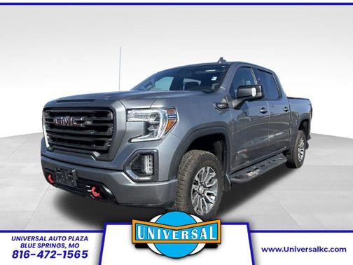 Satin Steel Metallic 2021 GMC Sierra 1500 AT4