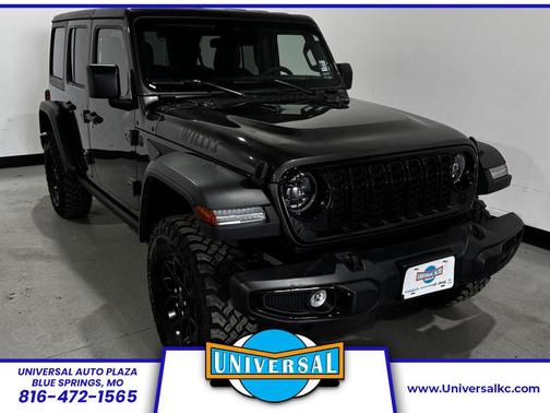 Granite Crystal Metallic Clearcoat 2025 Jeep Wrangler Willys