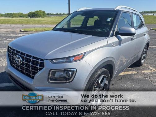 Shimmering Silver 2025 Hyundai VENUE SEL