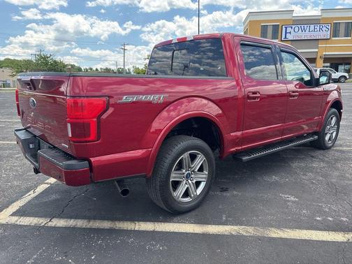 Ruby Red Metallic Tinted Clearcoat 2019 Ford F-150 Lariat
