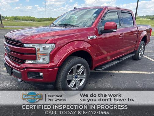 Ruby Red Metallic Tinted Clearcoat 2019 Ford F-150 Lariat