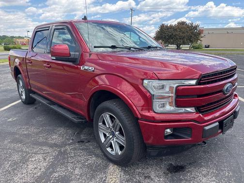 Ruby Red Metallic Tinted Clearcoat 2019 Ford F-150 Lariat