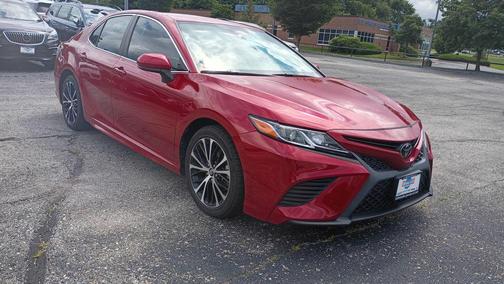 Supersonic Red 2020 Toyota Camry SE