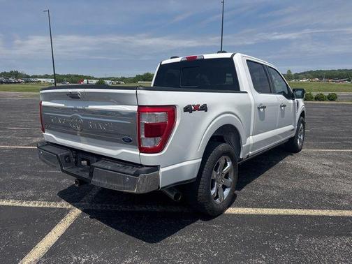 Star White Metallic Tri-Coat 2021 Ford F-150 King Ranch